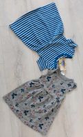 °NEU° Poco Piano Baby Kleid Grau/Blau Schmetterlinge Gr. 74/80 Sachsen-Anhalt - Bernburg (Saale) Vorschau