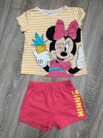 Set T-Shirt Shorts Minnie Mouse Mädchen 92 98 Bayern - Babenhausen Vorschau