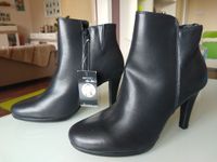 Heidi Klum Leder Stiefelette 41 Esmara Lidl Absatz Plateau NEU Duisburg - Duisburg-Mitte Vorschau