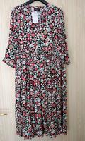 Kleid rot/bunt NEU Gr. 38/40 Gina Brandenburg - Kolkwitz Vorschau