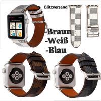 Armband für Apple Watch VEGAN Leder Band Series 8/7/6/5/4/3/2 SE Berlin - Treptow Vorschau