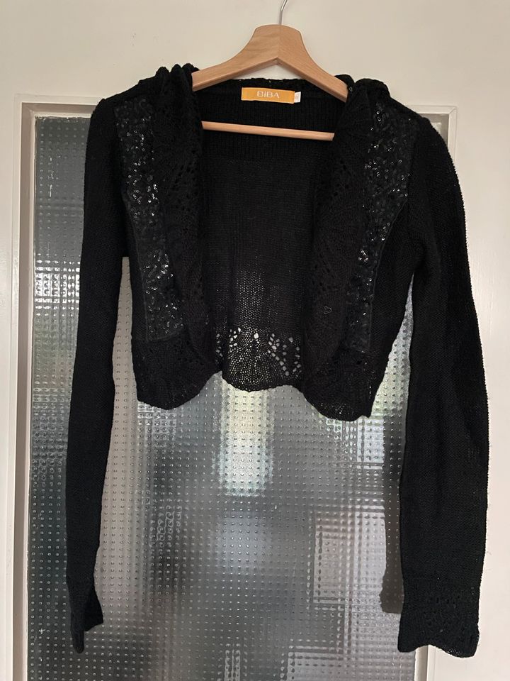 BiBA Bolero Strickjacke schwarz NEU in Moers