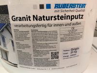 Ruberstein Natursteinputz 11 Kg Granit / Betonoptik abzugeben Brandenburg - Eberswalde Vorschau