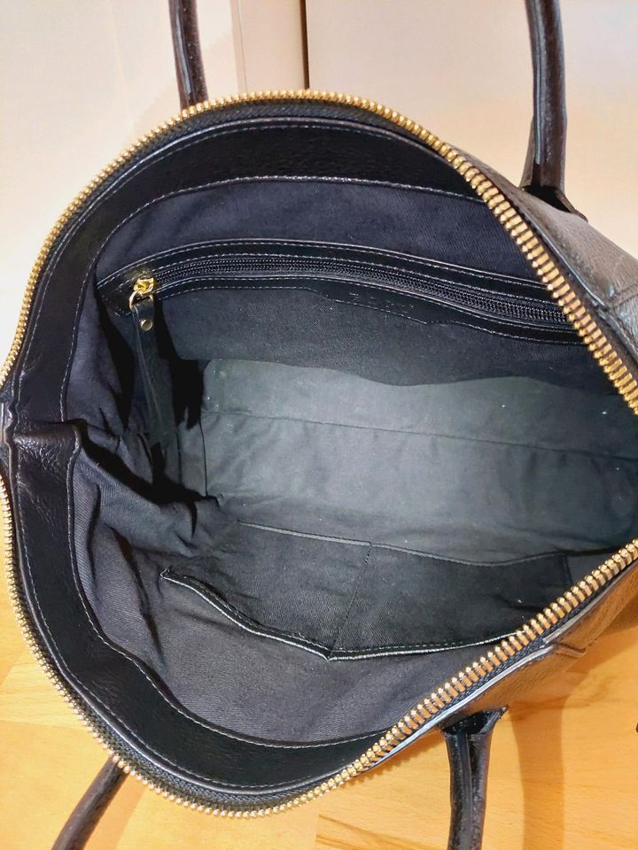 Schwarze Abro Leder Tasche in Groß-Gerau