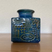 Carstens Keramik Vase Prehistoric Blau Design Heuckeroth Vintage! Nordrhein-Westfalen - Velbert Vorschau