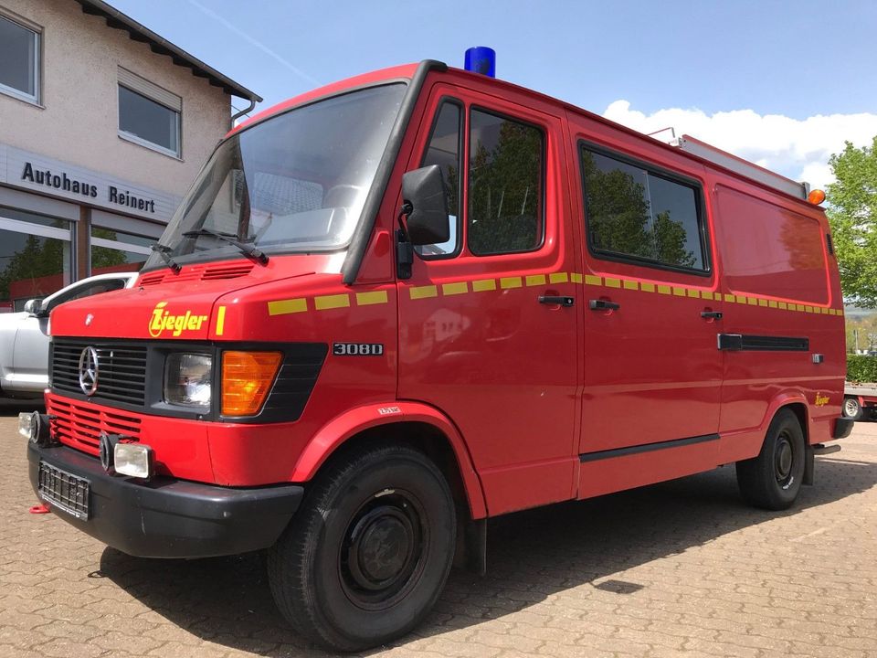 Mercedes-Benz 308 D Feuerwehr Wohnmobil WOMO kein Allrad 4x4 in Losheim am See