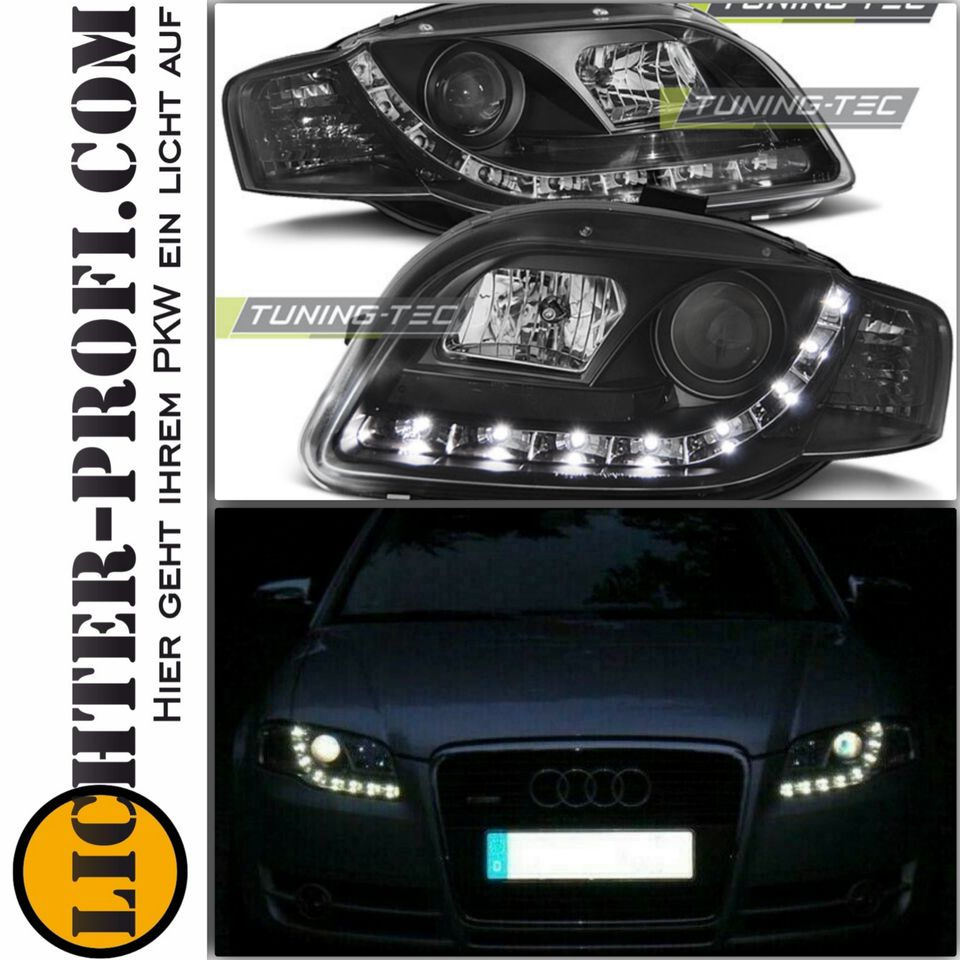 TFL Optik Tubelight Scheinwerfer für Audi A4 B7 Led schwarz 04-08 in Hessen  - Calden | Tuning & Styling Anzeigen | eBay Kleinanzeigen ist jetzt  Kleinanzeigen