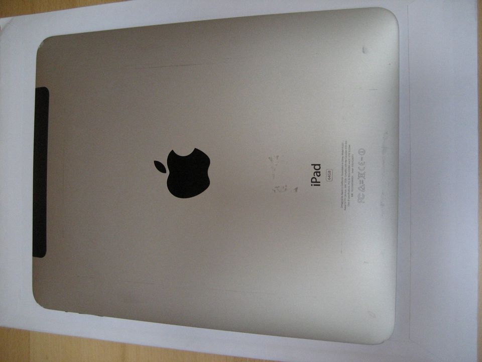 APPLE ipad 1, 64 GB, WiFi, Gehäusefarbe: silber in Karlsruhe