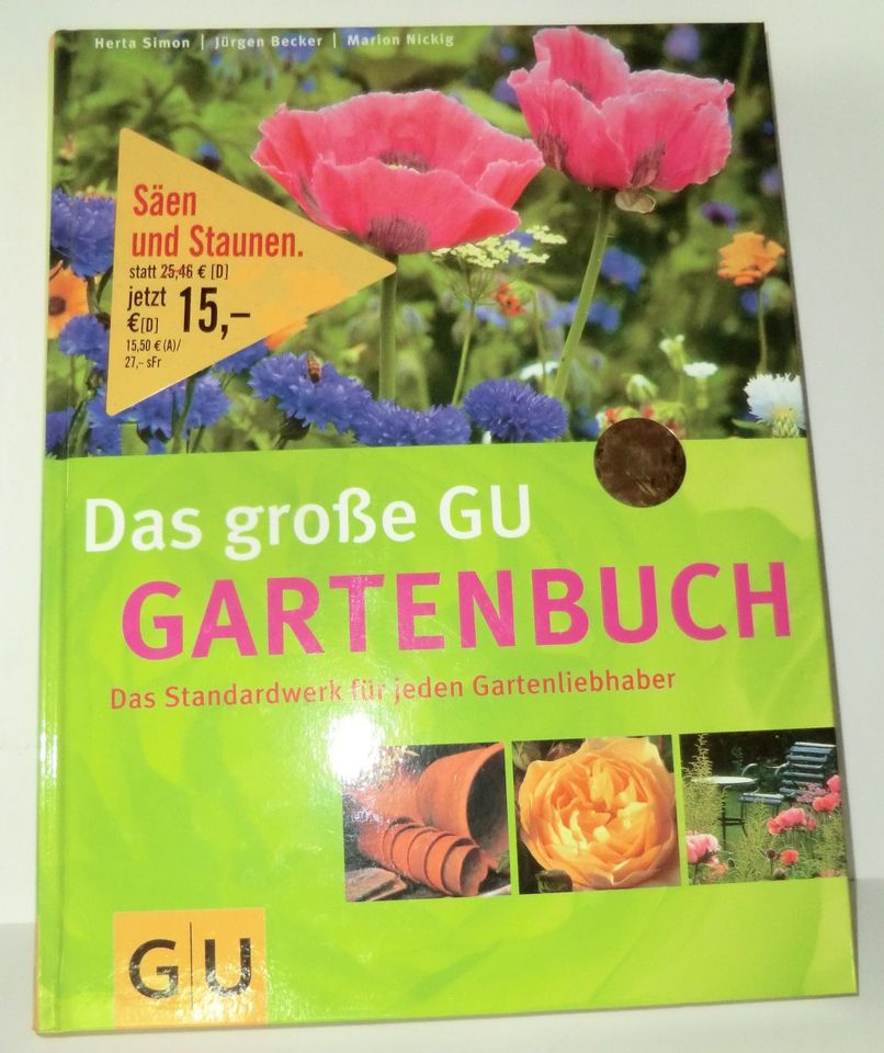 Das große GU Gartenbuch, sehr guter Zustand/wie neu, Sonderpreis in