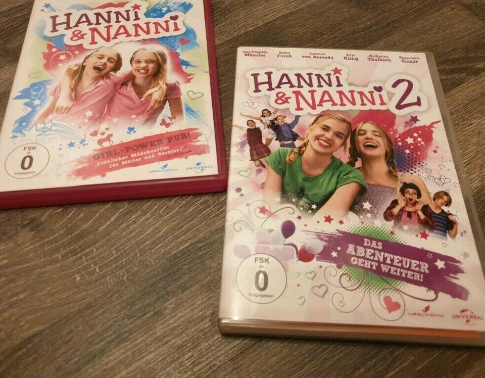 2 DVD,s - Hanni & Nanni in Naila