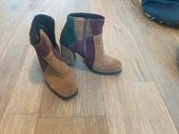Catwalk Boots 38 Wildleder bunt Leipzig - Eutritzsch Vorschau