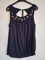 BENETTON Ärmellos Blusenshirt Oberteil Shirt Top Steine Gr. M Nürnberg (Mittelfr) - Südstadt Vorschau