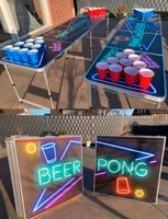 Profi LED Bierpong Tisch, Bier Pong, Becherset, Bier Spiel Nordrhein-Westfalen - Bocholt Vorschau