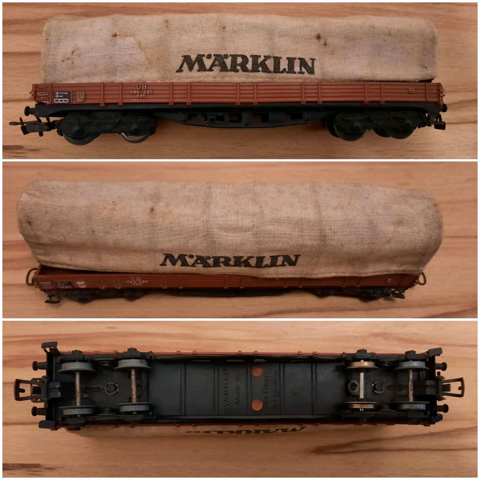 Märklin H0 Planenwagen (2 Stück, 1 OVP), Nr. 4517 / 4609 in Saarbrücken