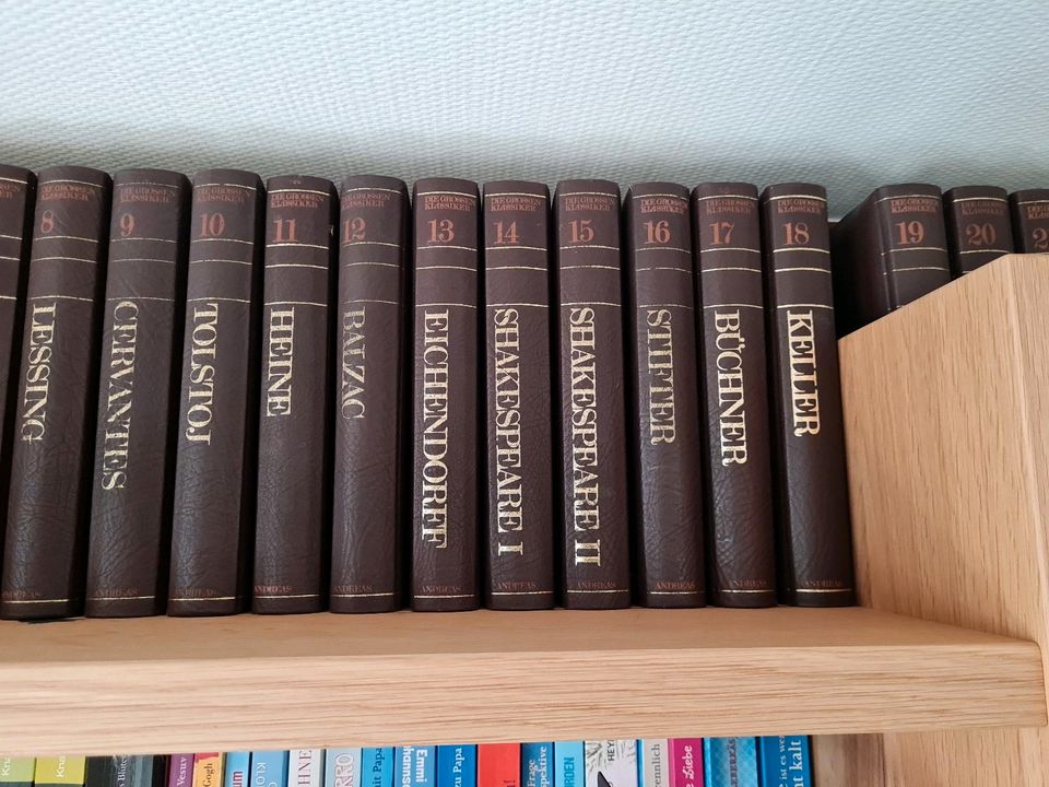 Die großen Klassiker Weltliteratur 36 Bände mit Farbbildern in Konstanz