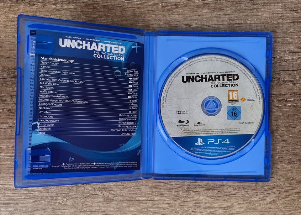 Uncharted 1,2,3 PlayStation 4 Spiel PS4 in Leipzig