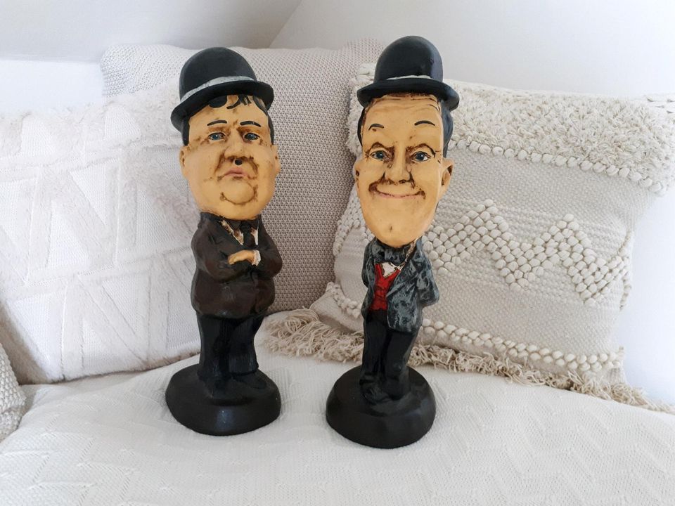 Stan Laurel & Oliver Hardy #Dick und Doof Figuren in Bad Bramstedt