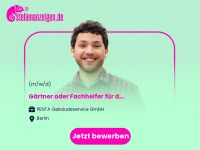 Gärtner oder Fachhelfer (m/w/d) für den Berlin - Westend Vorschau