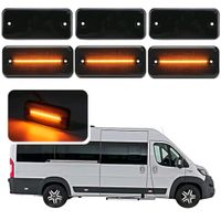 LED Seitenmarkierungsleuchten Fiat Ducato, Jumper, Boxer, Iveco, Wohnmobil ab 2006 schwarz/rauch 6 Stk. Bayern - Regensburg Vorschau