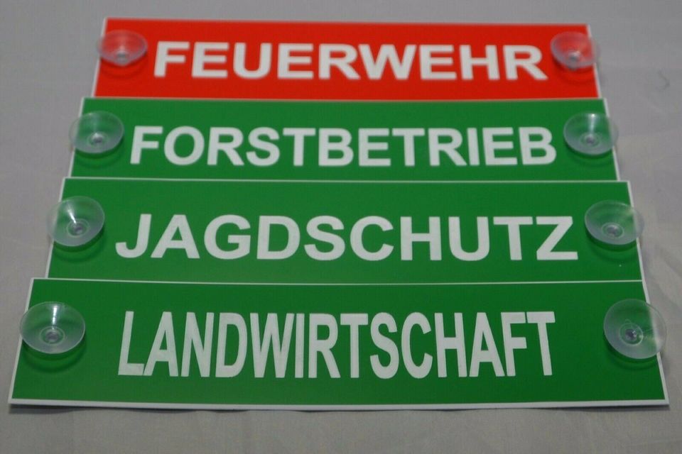 Schild Jagdschutz, Landwirtschaft, Forstbetrieb etc in Hessen - Wiesbaden