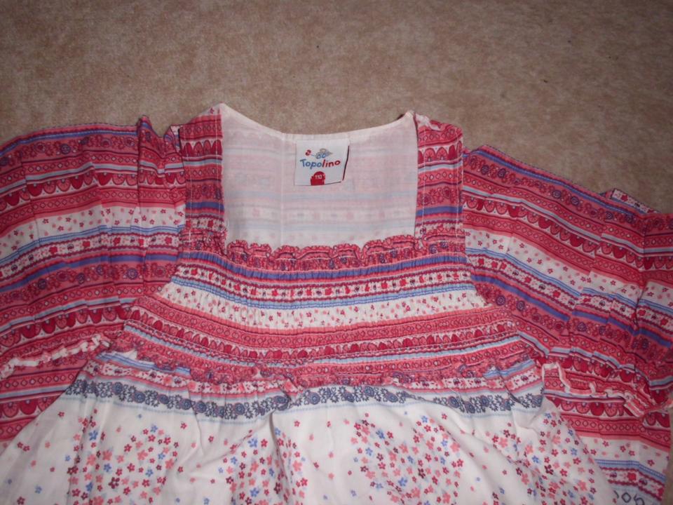 Sommerkleid - ärmelloses Kleid - Topolino Größe 110 in Ennepetal