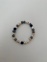 Armband Pilgrim Perlen Perlenarmband blau grau Silber Saarland - Merzig Vorschau