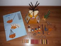 Retro Vintage Playmobil 3871 Indianer Familie mit Tipi fast neu Bayern - Rödental Vorschau