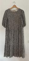 Midi Kleid schwarz weiß Blumen   S Sachsen - Oberlungwitz Vorschau