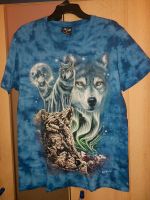 Batik Wolf T-Shirts Neu beidseitig bedruckt (Glow in the dark) Friedrichshain-Kreuzberg - Kreuzberg Vorschau