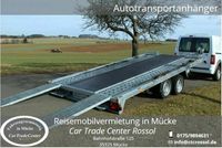 Autotransportanhänger mieten | 3000kg kippbar | In Mücke Hessen - Mücke Vorschau