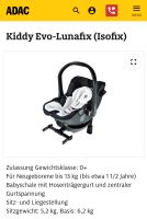 Kiddy Autositz Evo-lunafix mit isofix base Niedersachsen - Langenhagen Vorschau