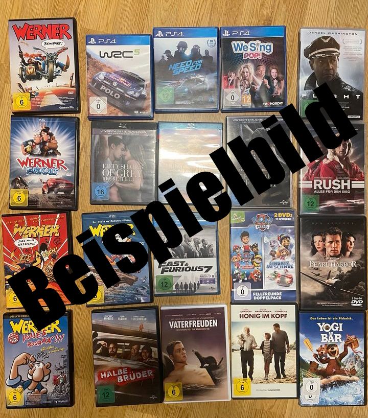 Suche Blu-Ray, DVD Filme, Mediabooks & PS4 Spiele für Sammlung in Krefeld