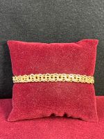 GOLD ARMBAND 14k 585 23,3cm L 0,8cm B 27,57g GG AU Berlin - Neukölln Vorschau