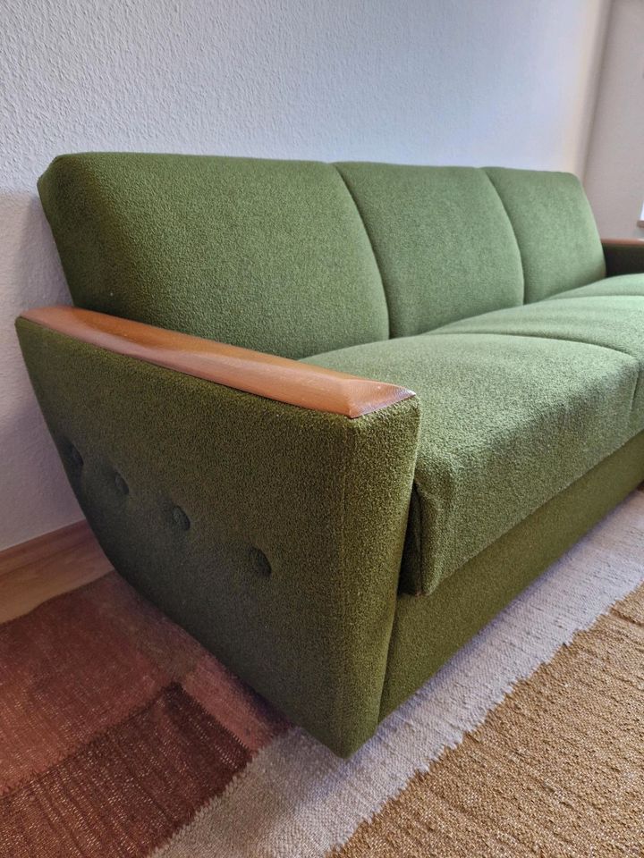 Vintage (Schlaf-) Sofa / Couch 3Sitzer mit Sessel 60er / 70er in Nürnberg (Mittelfr)