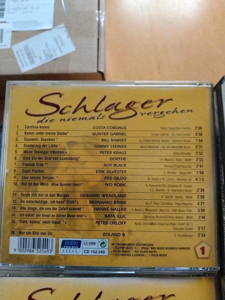 Deutsche Schlager! CDS! in Elztal