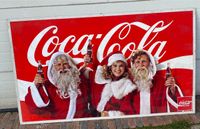 Coca Cola Weihnachtsschild Niedersachsen - Wittmund Vorschau