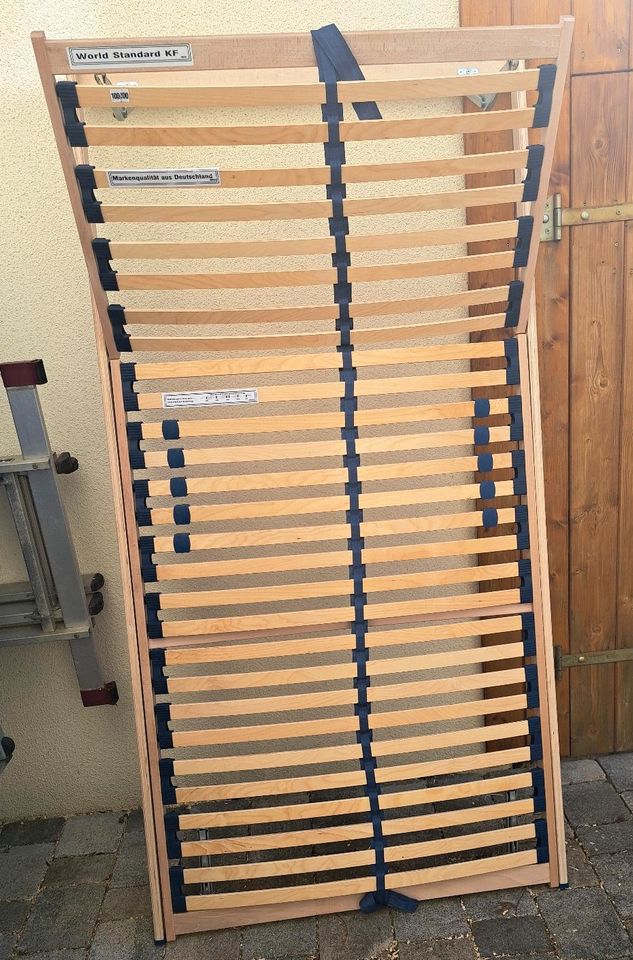 Neuwertiges Lattenrost 100 x 200 cm Holz in Pielenhofen