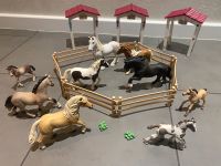 Schleich, Horse Club Set 5, Bauernhof Pferdestall, 9 x Pferde Bremen - Obervieland Vorschau