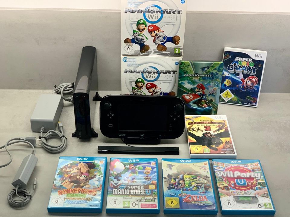 Wii U mit viel Zubehör NUR ABHOLUNG in Saarbrücken