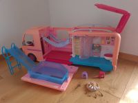 Barbie Camper FBR34 Wohnmobil inkl. Pool und Rutsche Baden-Württemberg - Karlsruhe Vorschau