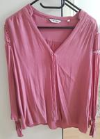 Bluse pink/rot NAFNAF mit Schleifen Dresden - Pieschen Vorschau