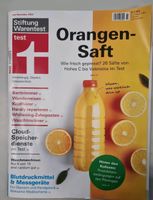 Stiftung Warentest test Ausgabe November 2023 Orangen Saft Nordrhein-Westfalen - Wesseling Vorschau