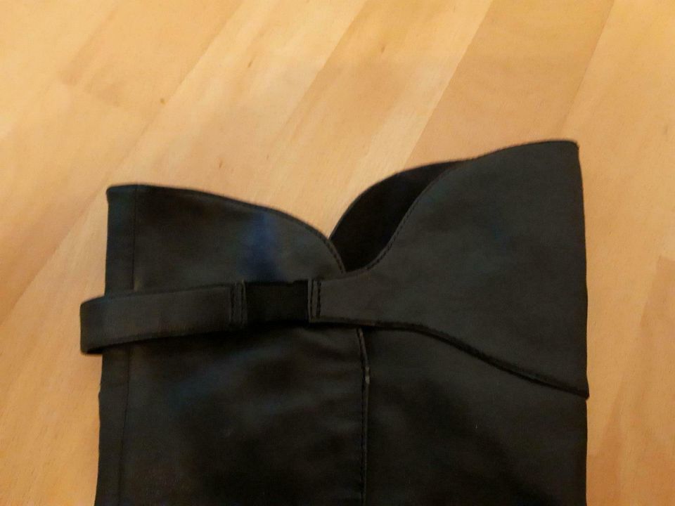 Stiefel, Overknees v- Esprit, anthrazit, Gr. 38 wie neu in Überlingen