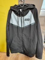 ESN Premium Track Top Grau Schwarz L | Strickjacke | Sportjacke Sachsen - Jahnsdorf Vorschau