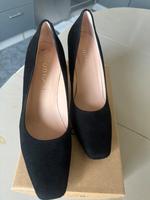 Pumps - schwarz - Wildleder Hessen - Ober-Ramstadt Vorschau