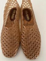 Steve Madden Ballerinas Sandalen Schuhe 37 braun Kunststoff Duisburg - Homberg/Ruhrort/Baerl Vorschau