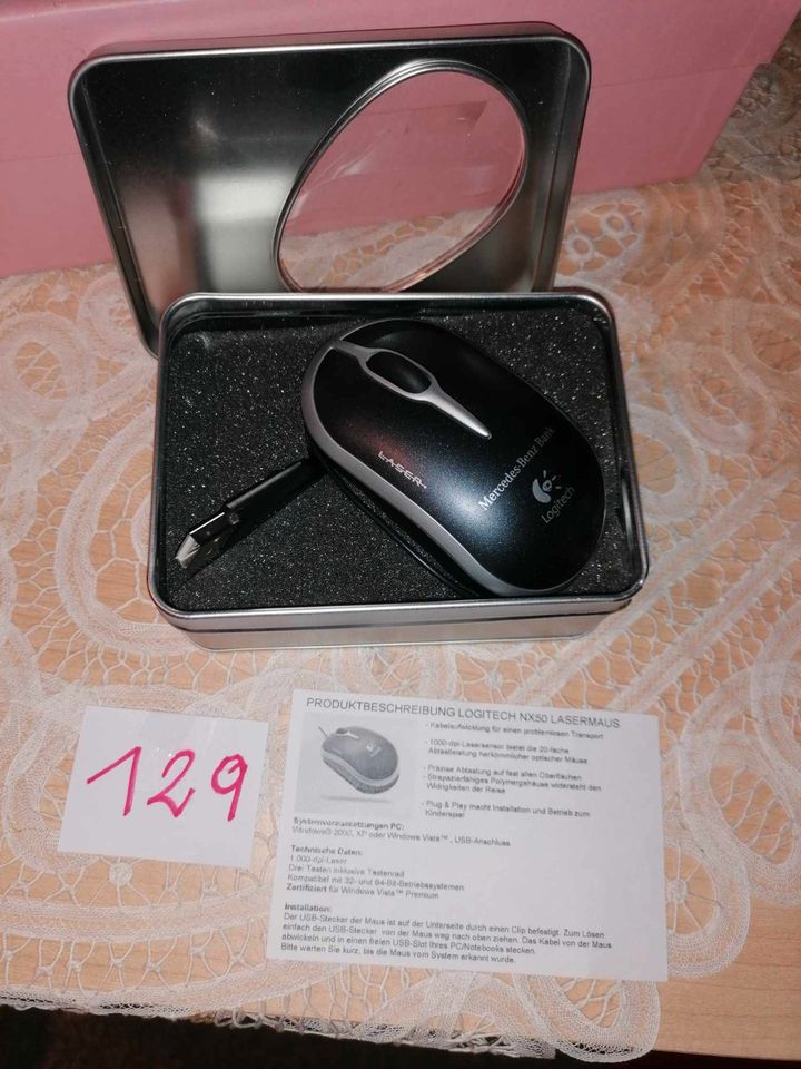 Logitech NX50 Notebook Laser Maus (Verkaufsnr: 129) NEU in Wallenhorst