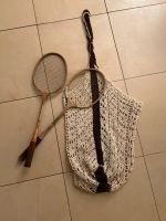 Badmintonschläger Racket vintage alt retro Holz Neuhausen-Nymphenburg - Neuhausen Vorschau