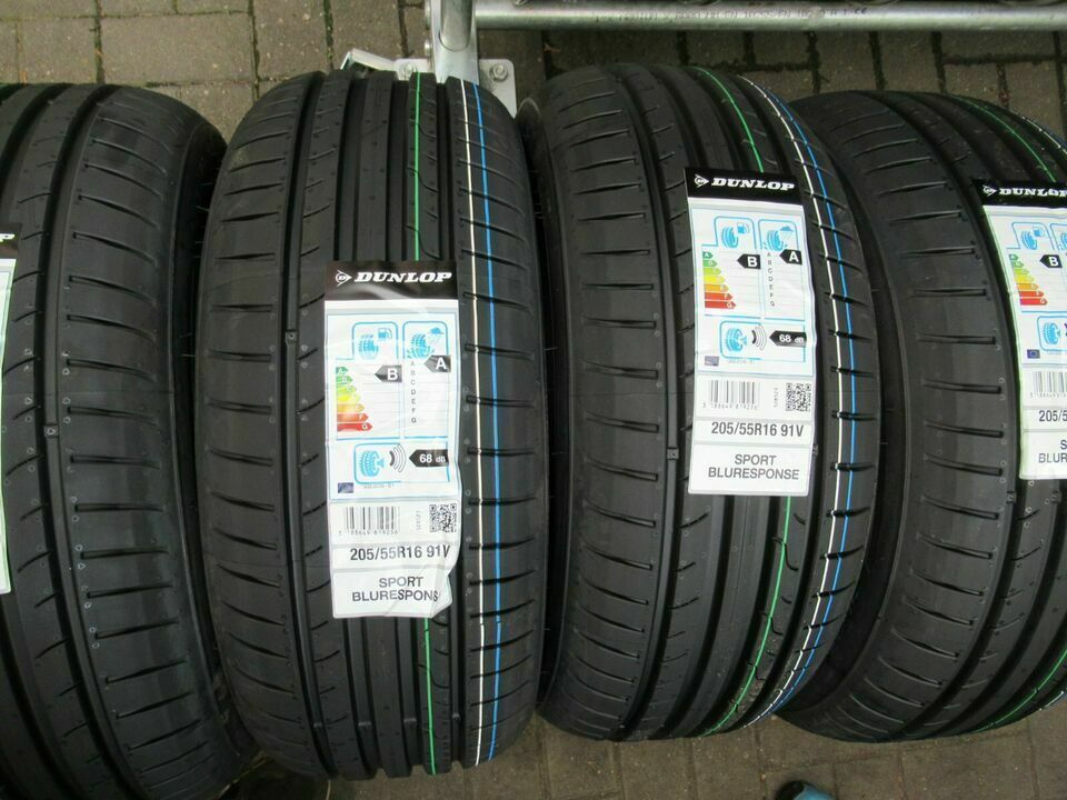 Dunlop Sport BluResponse 205/55 R16 91V Sommerreifen Neu ! in  Rheinland-Pfalz - Ockenheim | Reifen & Felgen | eBay Kleinanzeigen ist  jetzt Kleinanzeigen