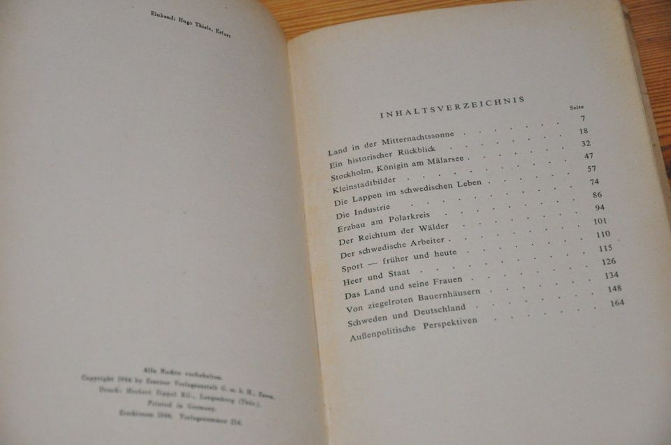 Hans-Georg Wagener Schweden Heute Erlebt (1944) mit Widmung Krieg in Wolfsburg